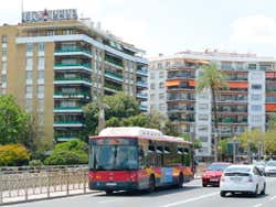 Autobús en Sevilla