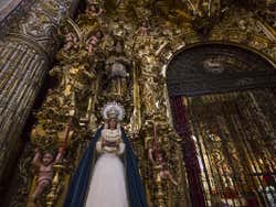 Interior de la Iglesia del Divino Salvador