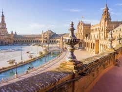 Vista de la Plaza de España